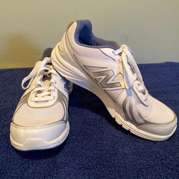 New Balance Cush+ Women's 8.5 White Low Walking Shoe Sneakers - Picture 6 of 12